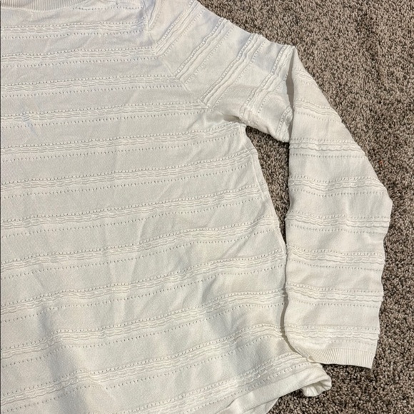Staccato Allie White Textured Sweater NWT - Picture 5 of 5